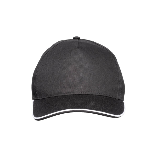 Carica l'immagine nel visualizzatore di Gallery, cappellini personalizzati in cotone colore nero_nero 1196019 DET01
