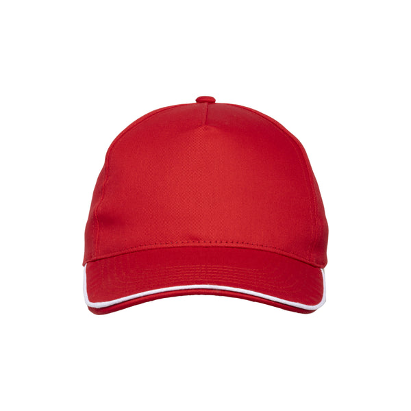 Carica l'immagine nel visualizzatore di Gallery, cappellini personalizzabili in cotone colore rosso_rosso 1196019 DET01
