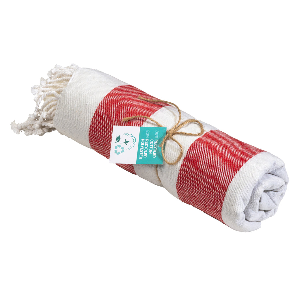 teli mare personalizzabili in cotone riciclato colore rosso_rosso 1196126 VAR05