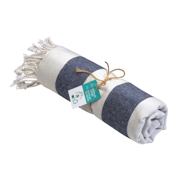 teli mare personalizzati in cotone riciclato colore blu_blu 1196126 VAR03