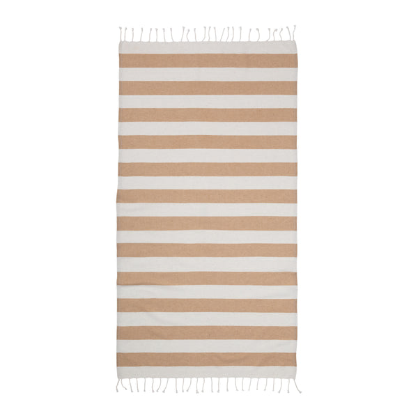 Carica l'immagine nel visualizzatore di Gallery, teli mare personalizzati in cotone riciclato colore naturale_naturale 1196126 DET03
