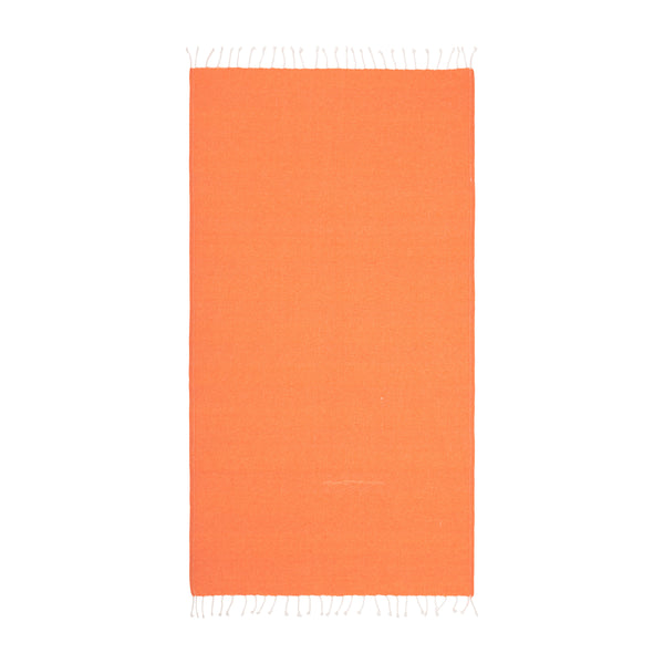 Carica l'immagine nel visualizzatore di Gallery, teli mare promozionali in cotone riciclato colore arancione_arancione 1196127 DET03
