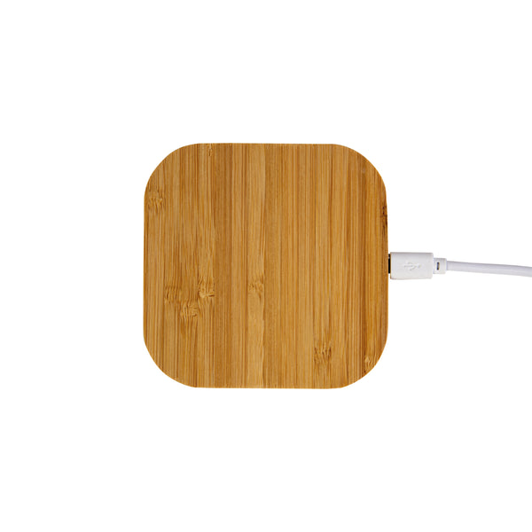 Carica l&#39;immagine nel visualizzatore di Gallery, caricabatteria wireless personalizzati in bamboo colore naturale_naturale 1196147 DET03

