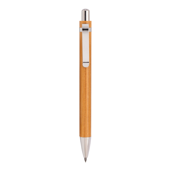Carica l&#39;immagine nel visualizzatore di Gallery, matite e portamine personalizzate in bamboo colore naturale_naturale 1196521 DET01
