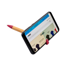 Carica l&#39;immagine nel visualizzatore di Gallery, penne multifunzione e laser promozionali in bamboo colore rosso_rosso 1196524 DET02
