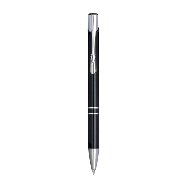 penne ecologiche personalizzate in alluminio riciclato colore nero_nero 1196539 VAR01