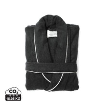 Carica l&#39;immagine nel visualizzatore di Gallery, accappatoi da personalizzare in cotone colore grigio_grigio 1222489440 DET01
