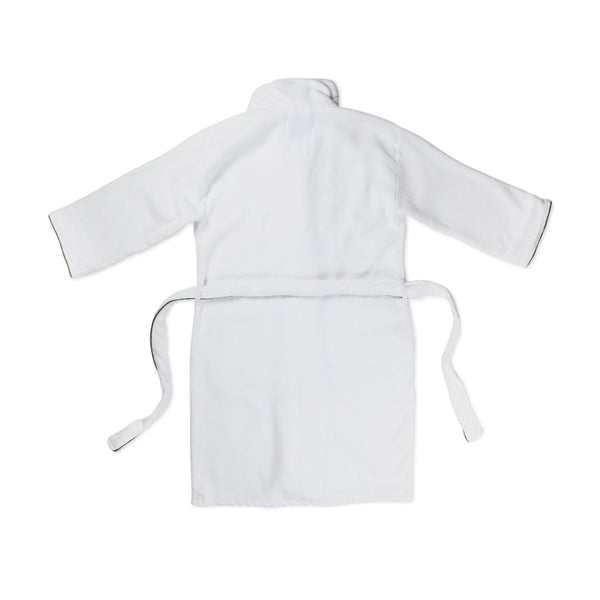 Carica l&#39;immagine nel visualizzatore di Gallery, accappatoi da personalizzare in cotone colore bianco_bianco 122313494 DET09

