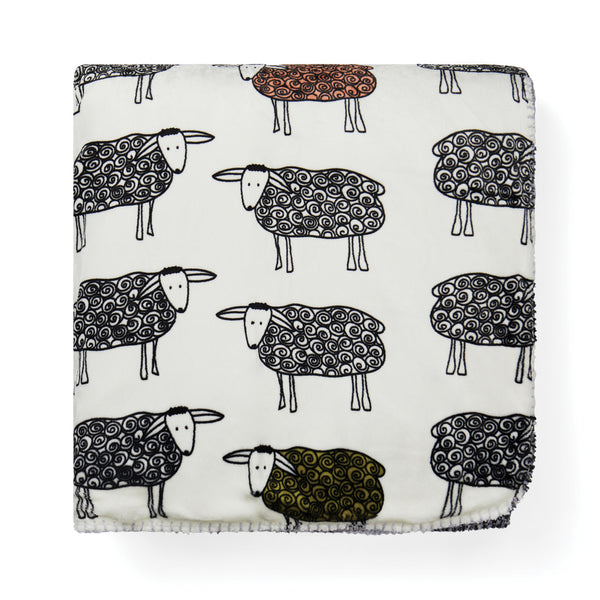 Carica l&#39;immagine nel visualizzatore di Gallery, plaid e coperte da personalizzare in poliestere colore bianco_bianco 1222524817 DET07
