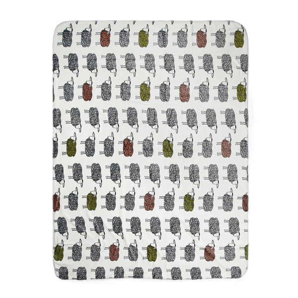 Carica l&#39;immagine nel visualizzatore di Gallery, plaid e coperte da personalizzare in poliestere colore bianco_bianco 1222524817 DET07
