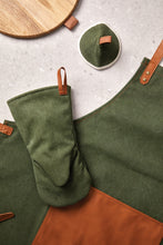 Carica l&#39;immagine nel visualizzatore di Gallery, accessori cucina promozionali in cotone colore verde_verde 1294189 DET06
