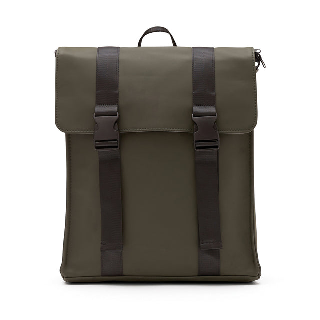 zaini porta PC promozionali in poliestere, poliestere colore verde_verde 12296718 VAR04