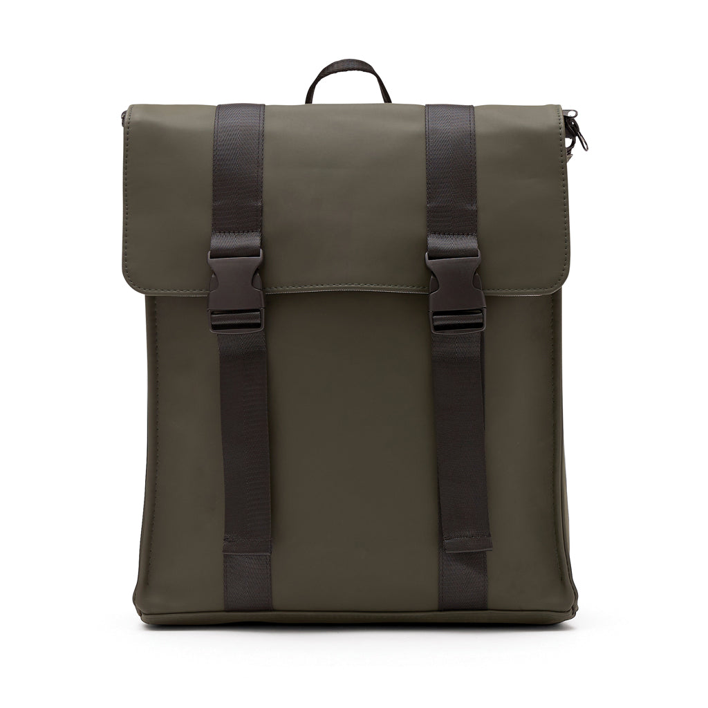 zaini porta PC promozionali in poliestere, poliestere colore verde_verde 12296718 VAR04