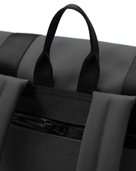 Carica l&#39;immagine nel visualizzatore di Gallery, zaini porta PC e da lavoro personalizzati in poliestere, poliestere colore nero_nero 12296718 DET09
