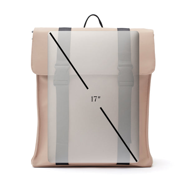 Carica l&#39;immagine nel visualizzatore di Gallery, zaini porta PC da personalizzare in poliestere, poliestere colore greige_grigio 12296718 DET09
