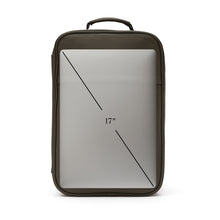 Carica l&#39;immagine nel visualizzatore di Gallery, zaini porta PC promozionali in pu, poliestere colore verde_verde 12296720 DET07
