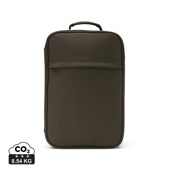 Carica l&#39;immagine nel visualizzatore di Gallery, zaini porta PC promozionali in pu, poliestere colore verde_verde 12296720 DET09
