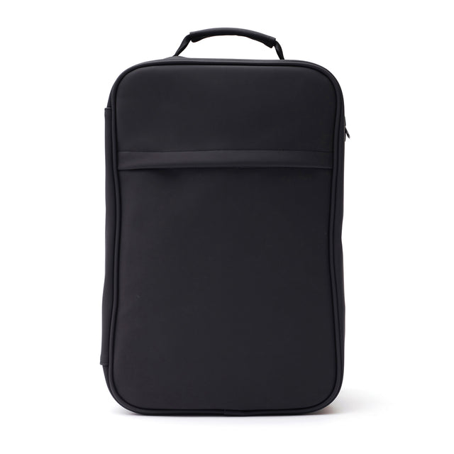 zaini porta PC personalizzati in pu, poliestere colore nero_nero 12296720 VAR02