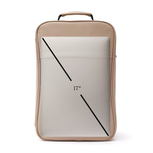 Carica l&#39;immagine nel visualizzatore di Gallery, zaini porta PC da personalizzare in pu, poliestere colore greige_grigio 12296720 DET07
