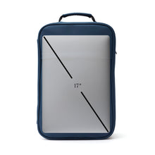Carica l&#39;immagine nel visualizzatore di Gallery, zaini porta PC e da lavoro personalizzati in pu, poliestere colore blu-navy_blu 12296720 DET07
