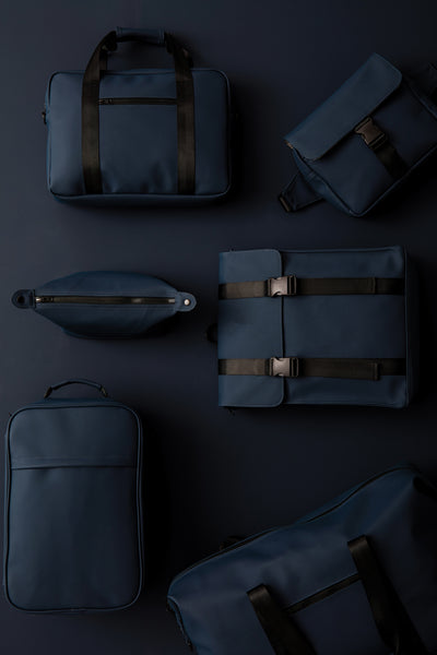 Carica l&#39;immagine nel visualizzatore di Gallery, zaini porta PC e da lavoro personalizzati in pu, poliestere colore blu-navy_blu 12296720 DET09
