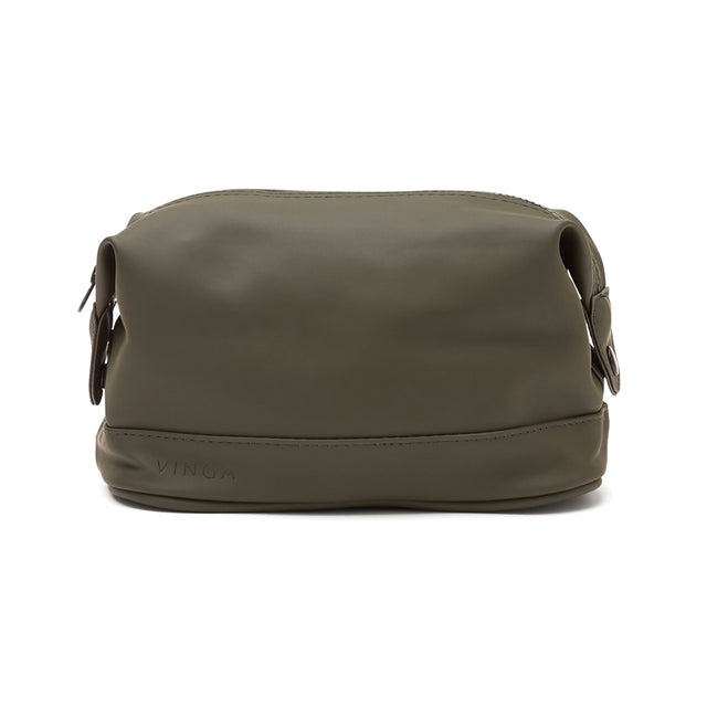 pochette e beauty case personalizzate in pu, poliestere colore verde_verde 12296721 VAR04