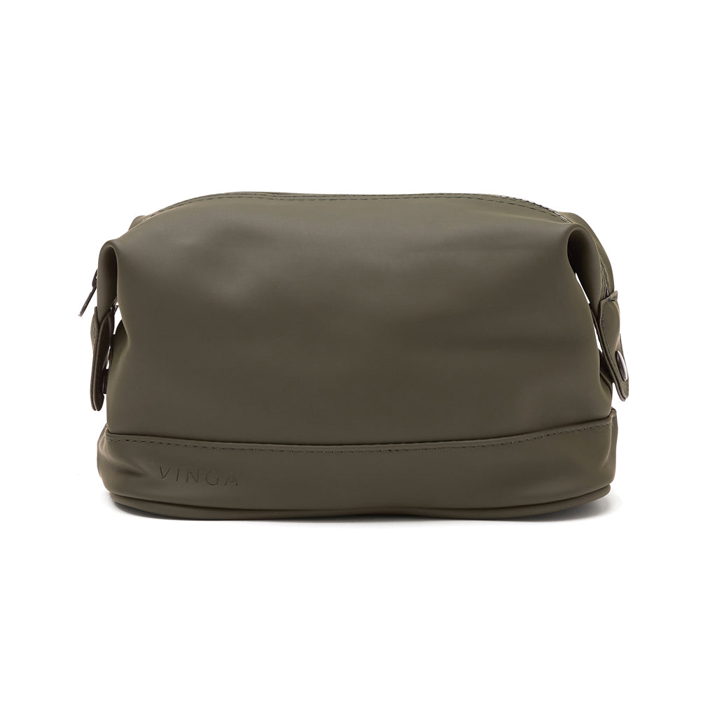 pochette e beauty case personalizzate in pu, poliestere colore verde_verde 12296721 VAR04