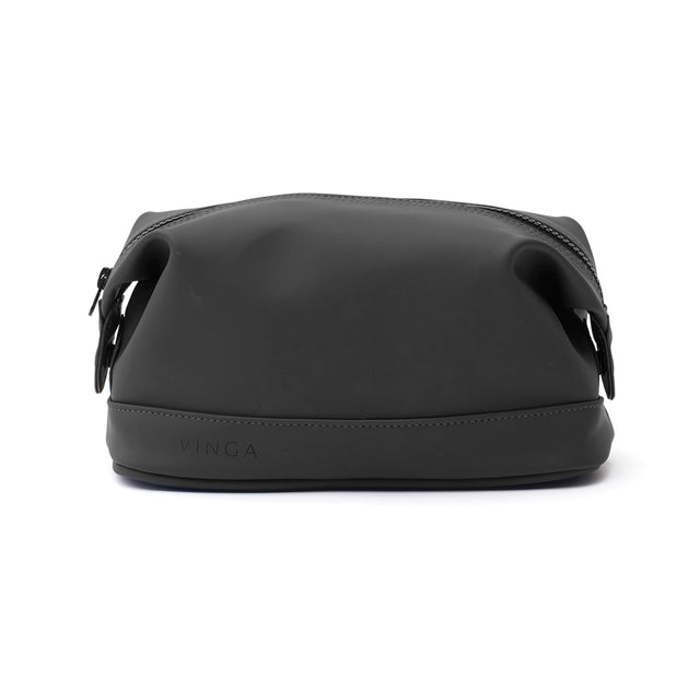 pochette e beauty case personalizzate in pu, poliestere colore nero_nero 12296721 VAR02