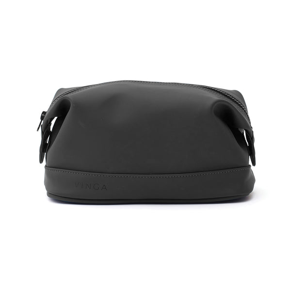 pochette e beauty case personalizzate in pu, poliestere colore nero_nero 12296721 VAR02