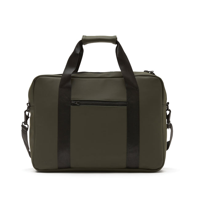 borse porta PC e documenti personalizzate in poliestere, poliestere colore verde_verde 12296722 VAR04