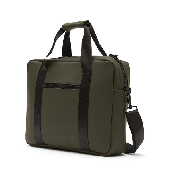 Carica l&#39;immagine nel visualizzatore di Gallery, borse porta PC e documenti personalizzate in poliestere, poliestere colore verde_verde 12296722 DET09
