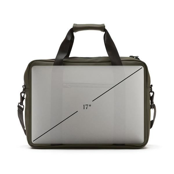 Carica l&#39;immagine nel visualizzatore di Gallery, borse porta PC e documenti personalizzate in poliestere, poliestere colore verde_verde 12296722 DET09
