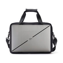 Carica l&#39;immagine nel visualizzatore di Gallery, borse porta PC e documenti personalizzate in poliestere, poliestere colore nero_nero 12296722 DET07
