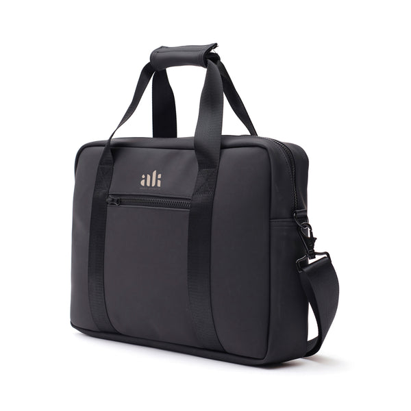 Carica l&#39;immagine nel visualizzatore di Gallery, borse porta PC e documenti personalizzate in poliestere, poliestere colore nero_nero 12296722 DET09
