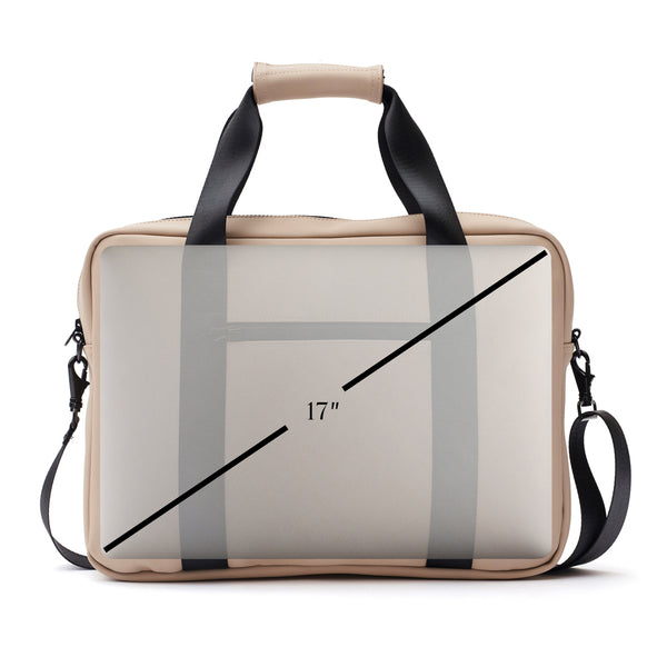 Carica l&#39;immagine nel visualizzatore di Gallery, borse porta PC e documenti personalizzate in poliestere, poliestere colore greige_grigio 12296722 DET09
