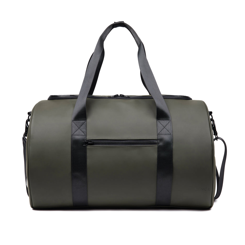 borsoni e sacche sportive promozionali in pu, poliestere colore verde_verde 12296724 VAR04