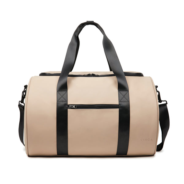 borsoni e sacche sportive da personalizzare in pu, poliestere colore greige_grigio 12296724 VAR01