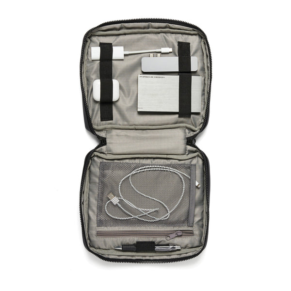Carica l&#39;immagine nel visualizzatore di Gallery, accessori da viaggio personalizzati in pu, poliestere colore nero_nero 12296725 DET08
