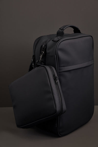 Carica l&#39;immagine nel visualizzatore di Gallery, accessori da viaggio personalizzati in pu, poliestere colore nero_nero 12296725 DET08
