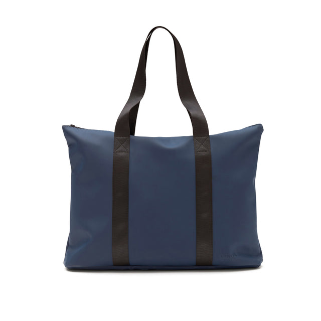 shopper personalizzate in poliestere, poliestere colore blu-navy_blu 12296727 VAR03