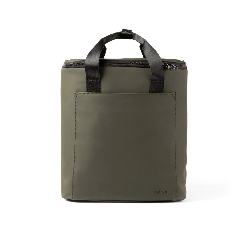 borse frigo e sacche termiche personalizzate in pu, poliestere colore verde_verde 12296731 VAR04