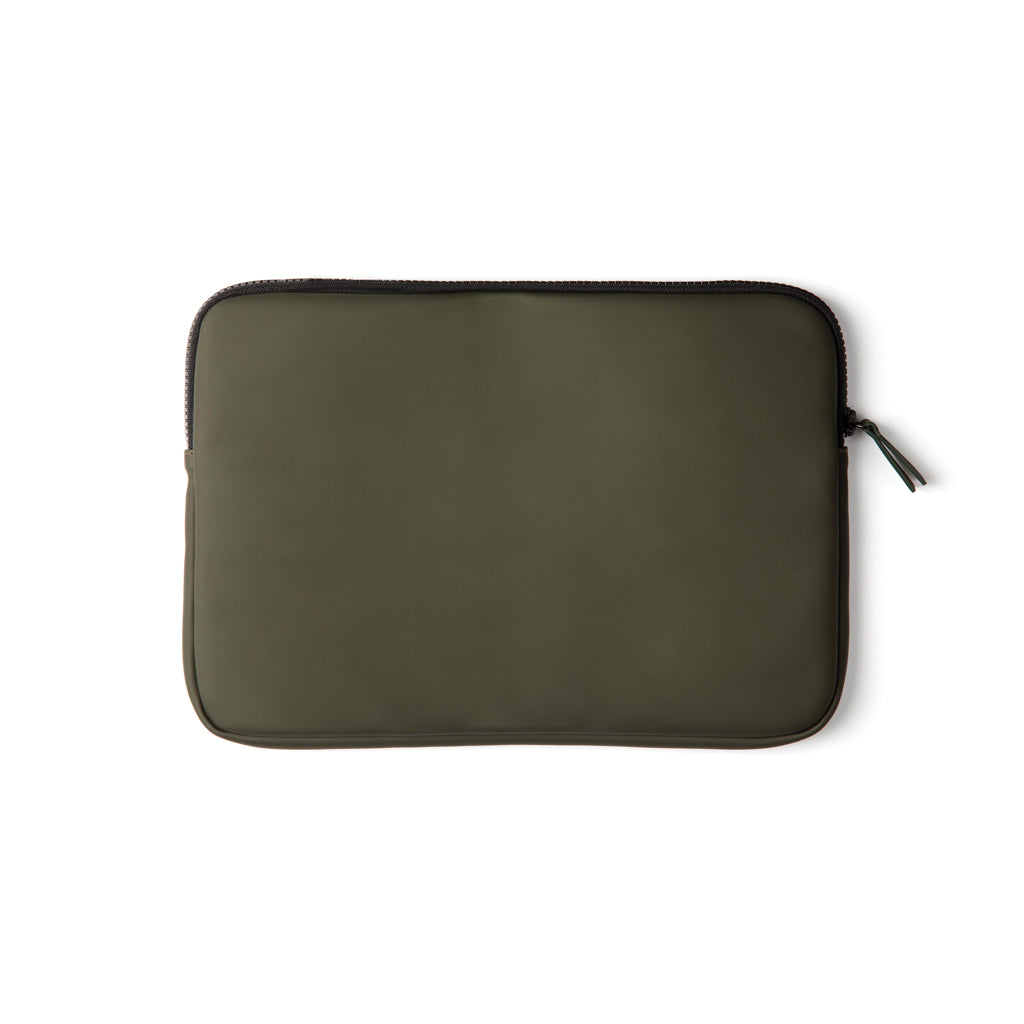 custodie per PC e tablet personalizzate in pu, poliestere colore verde_verde 12296733 VAR04