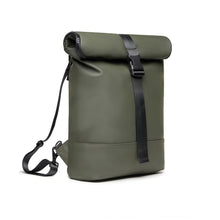 Carica l&#39;immagine nel visualizzatore di Gallery, zaini porta PC promozionali in pu, poliestere colore verde_verde 12296735 DET04
