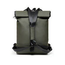 Carica l&#39;immagine nel visualizzatore di Gallery, zaini porta PC promozionali in pu, poliestere colore verde_verde 12296735 DET05
