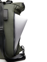Carica l&#39;immagine nel visualizzatore di Gallery, zaini porta PC promozionali in pu, poliestere colore verde_verde 12296735 DET07
