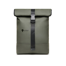 Carica l&#39;immagine nel visualizzatore di Gallery, zaini porta PC promozionali in pu, poliestere colore verde_verde 12296735 DET09
