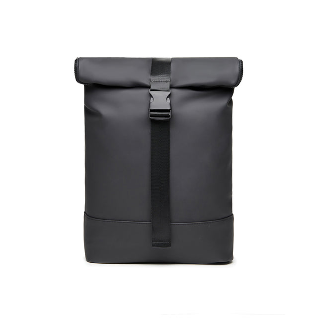 zaini porta PC personalizzati in pu, poliestere colore nero_nero 12296735 VAR02