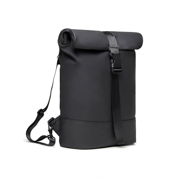 Carica l&#39;immagine nel visualizzatore di Gallery, zaini porta PC personalizzati in pu, poliestere colore nero_nero 12296735 DET09

