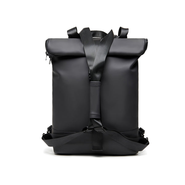 Carica l&#39;immagine nel visualizzatore di Gallery, zaini porta PC personalizzati in pu, poliestere colore nero_nero 12296735 DET09
