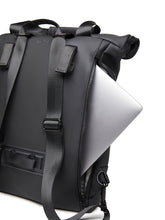 Carica l&#39;immagine nel visualizzatore di Gallery, zaini porta PC personalizzati in pu, poliestere colore nero_nero 12296735 DET07

